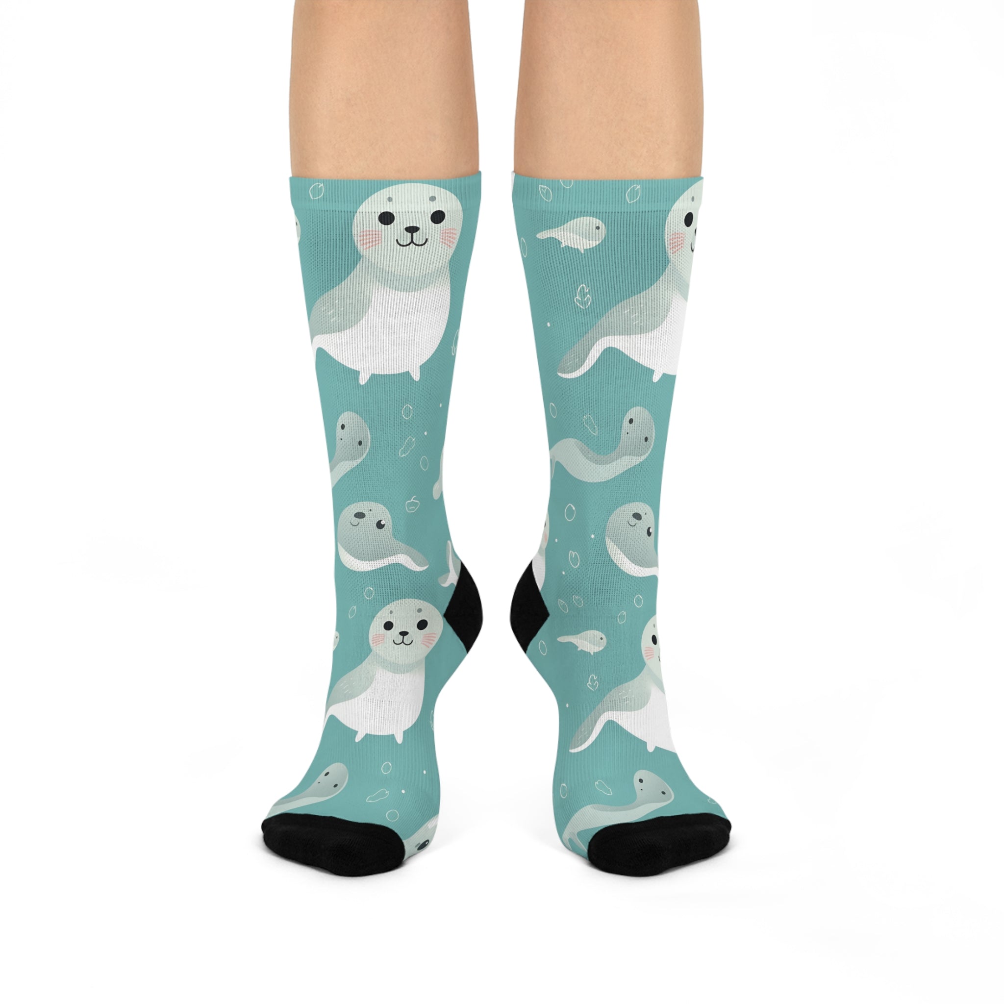 Baby Seal Cushioned Crew Socks