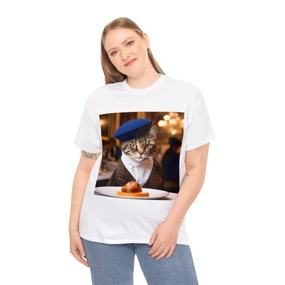 Parisian Chef Cats Extravaganza T-Shirt 🍽️