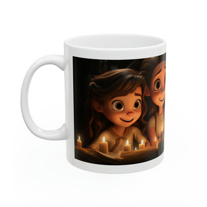 Cute Animated Family Ceramic Mug