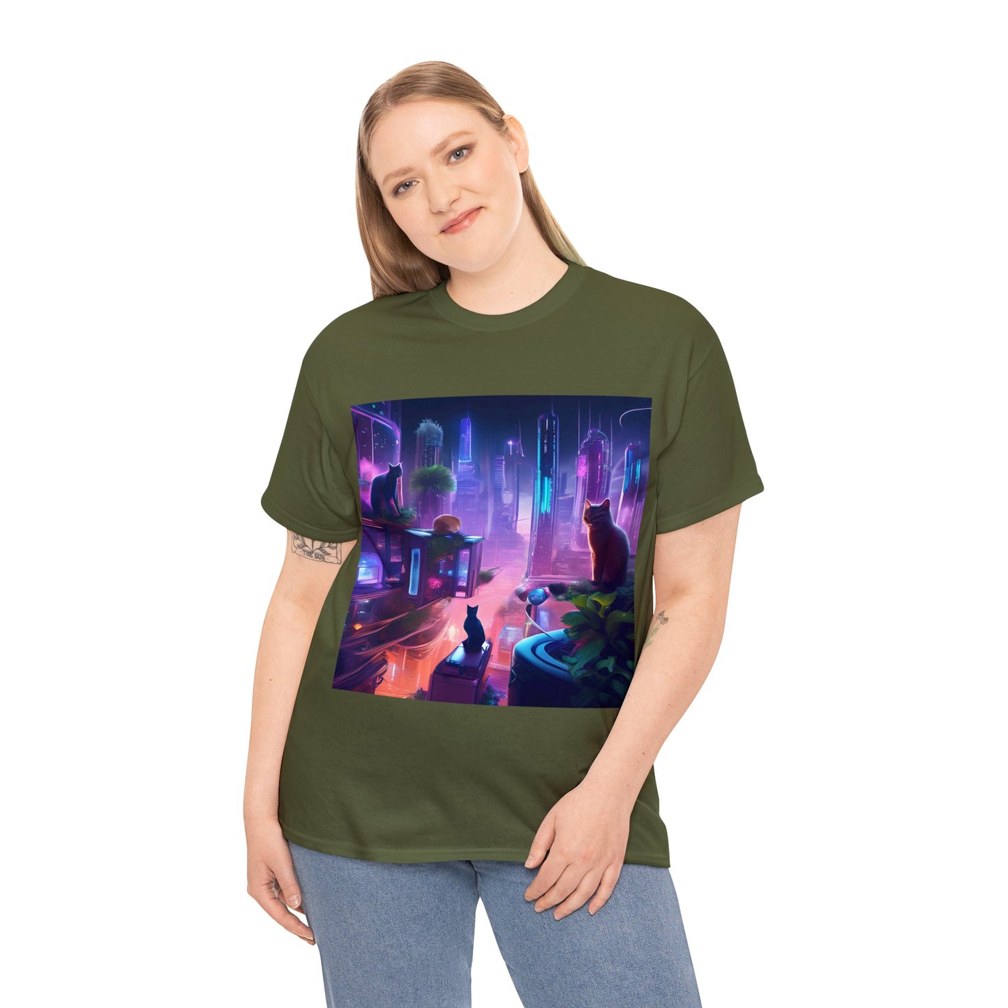 Alien Kitty Odyssey 😺 - T-Shirt