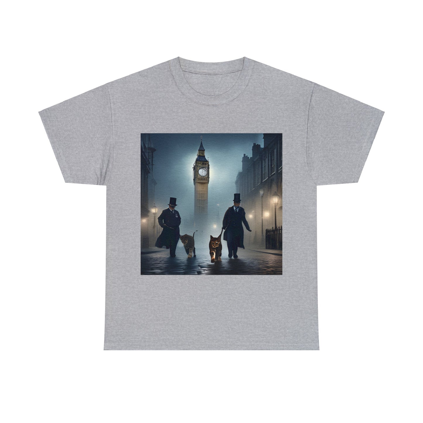 Mysterious Detective Cats 😺 London T-Shirt