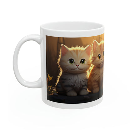 Cute Kitties Ceramic Mug