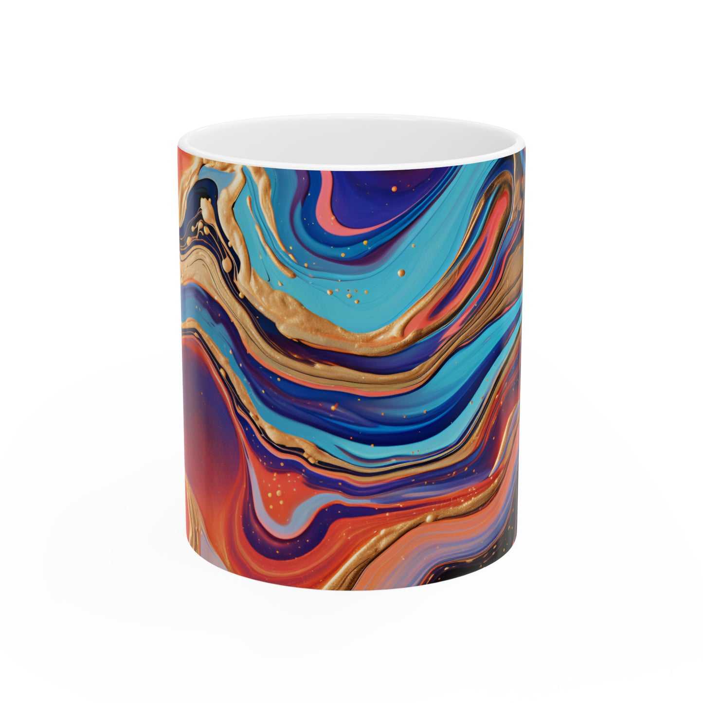 Special Golden Rainbow Ceramic Mug