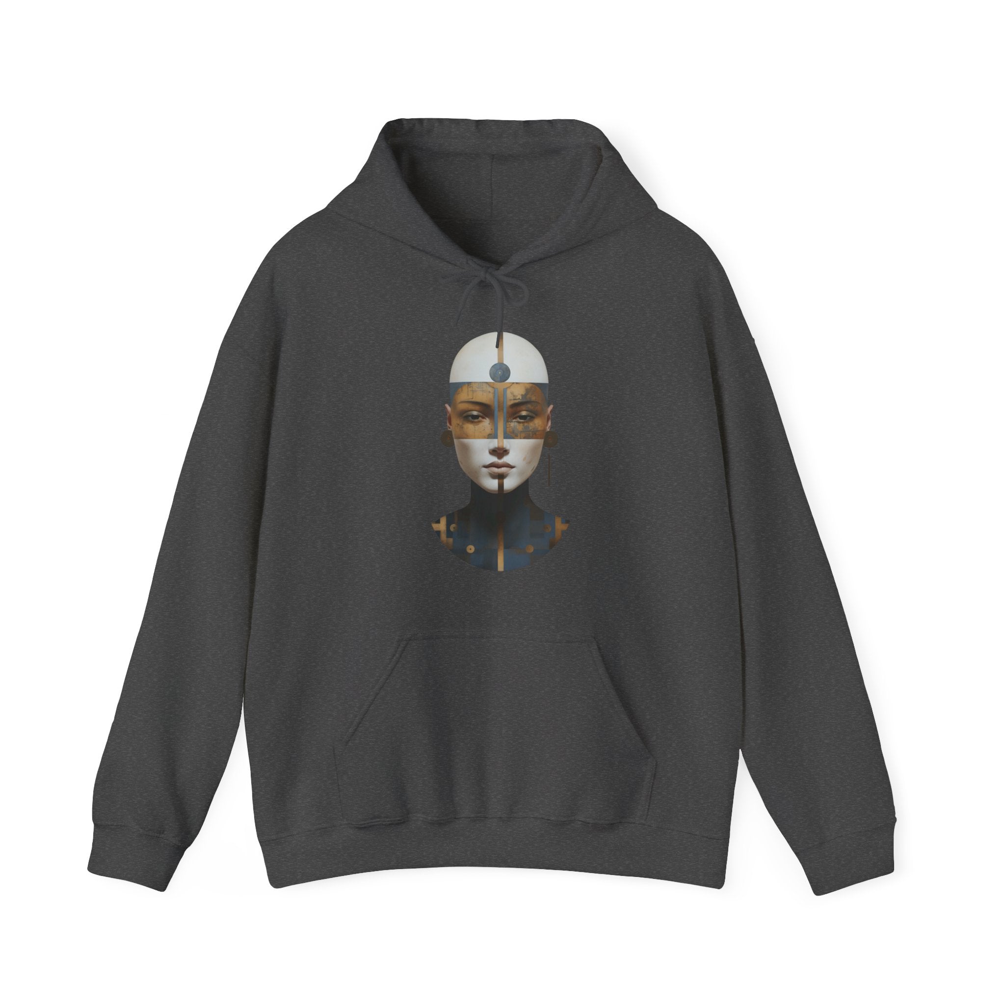 Ancient Cyborg Women Hooded Sweatshirt