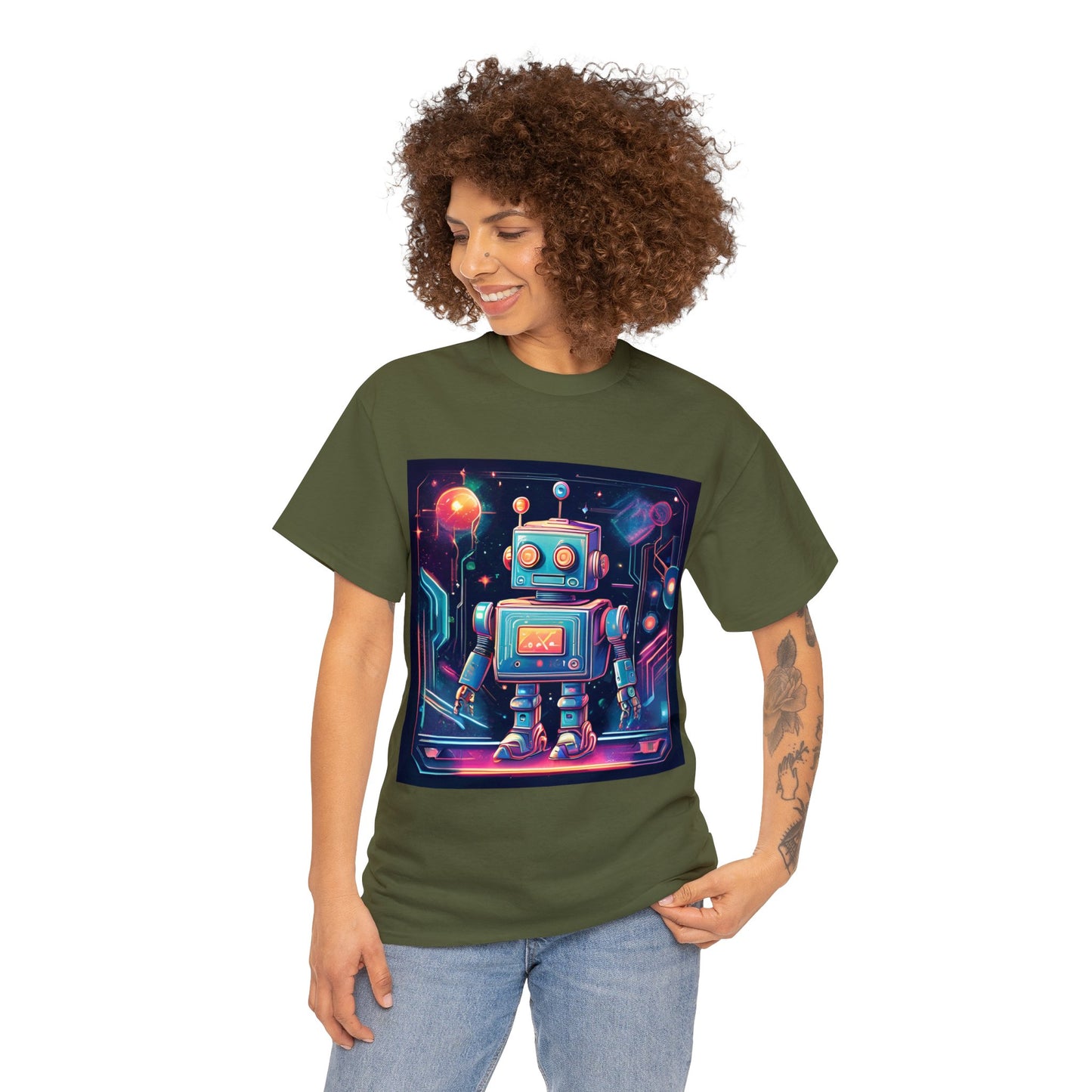 🚀 Retro Sci-Fi T-Shirt: Blast to the Past! 🚀