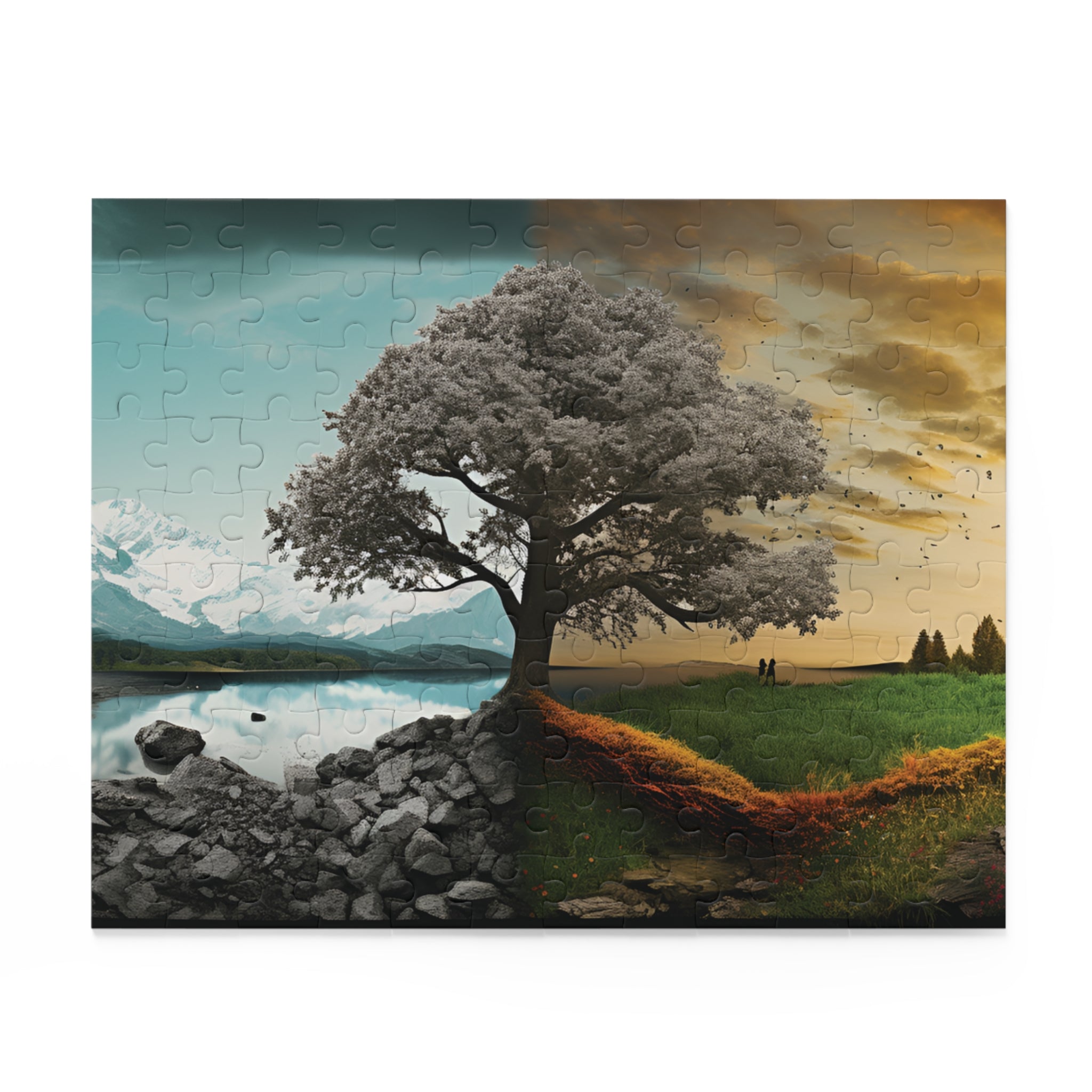 Mixed Nature Views Puzzle (120, 252, 500-Piece)