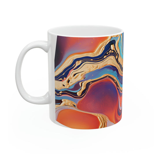 Special Golden Rainbow Ceramic Mug