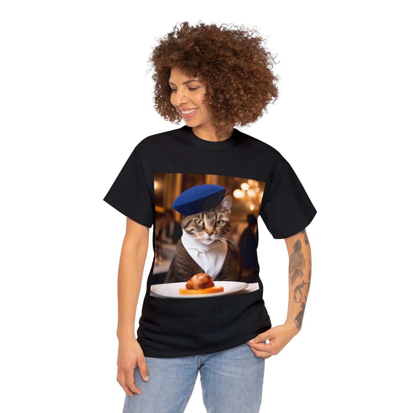 Parisian Chef Cats Extravaganza T-Shirt 🍽️