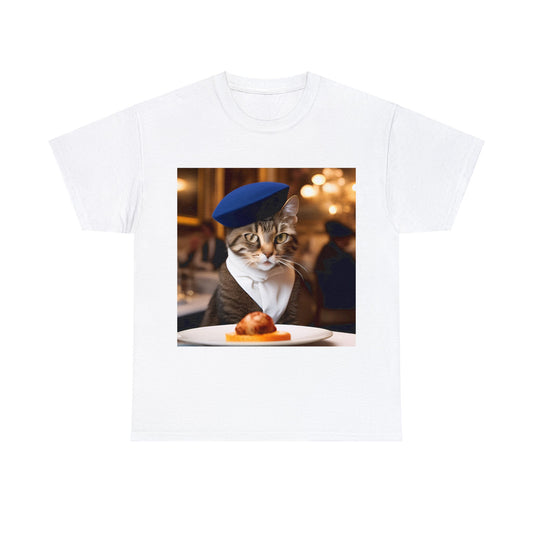 Parisian Chef Cats Extravaganza T-Shirt 🍽️