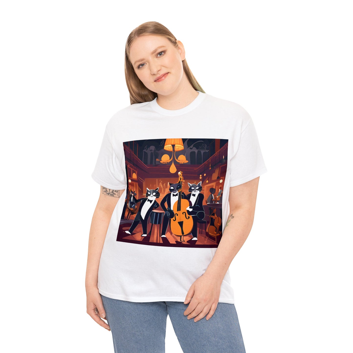 Smoky Jazz Cat Club, New Orleans T-Shirt 😺