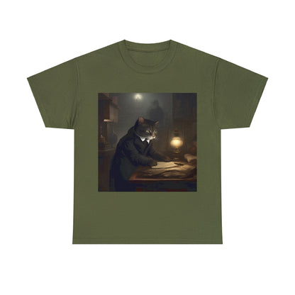 Pawsome Detective Cats 🕵️‍♂️🐱 in Old London - T-Shirt