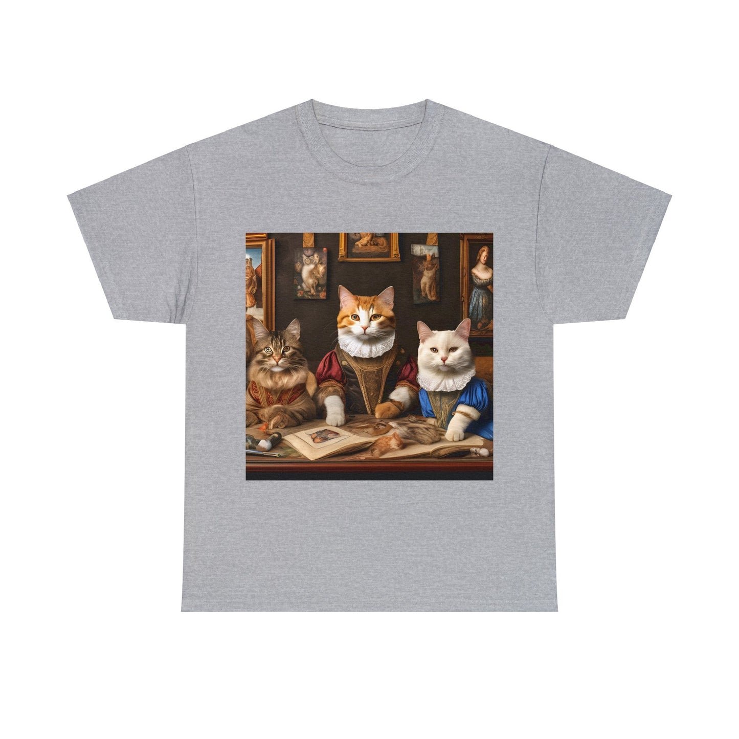 Italian Art Cats Renaissance 😺 T-Shirt