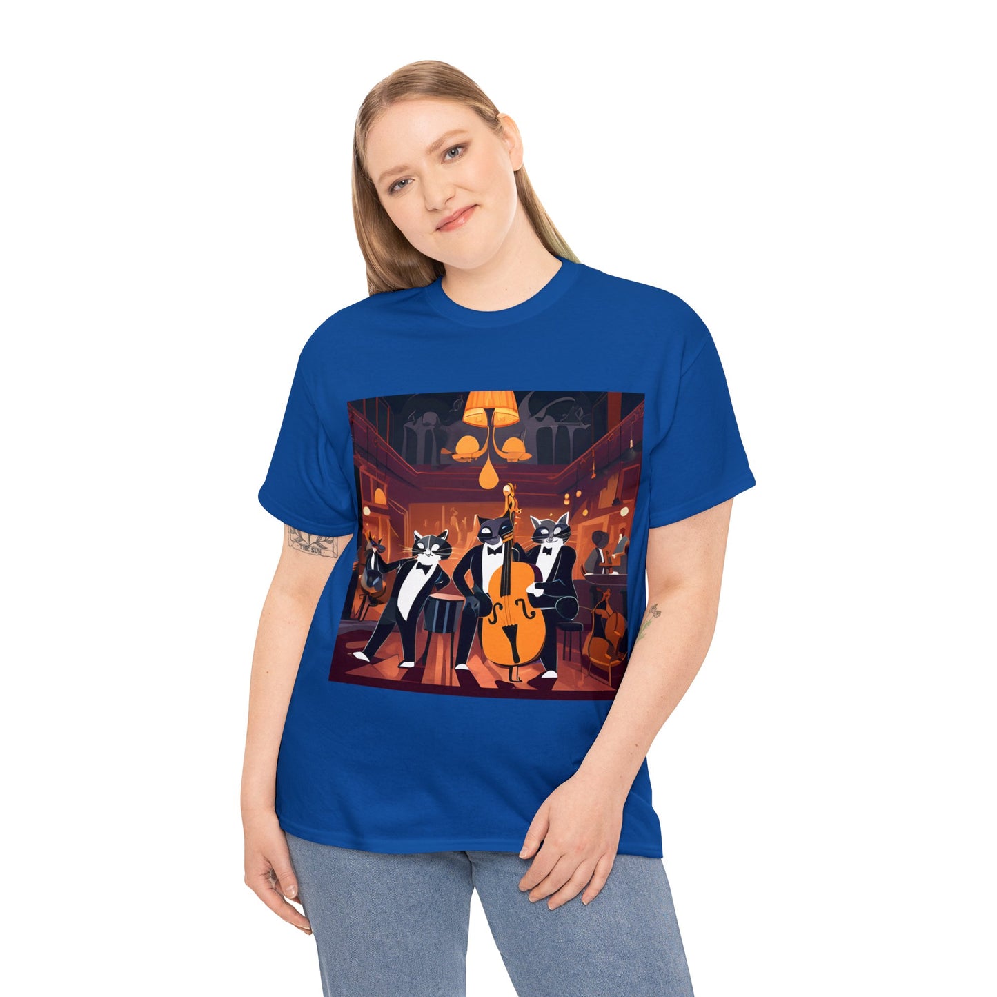 Smoky Jazz Cat Club, New Orleans T-Shirt 😺