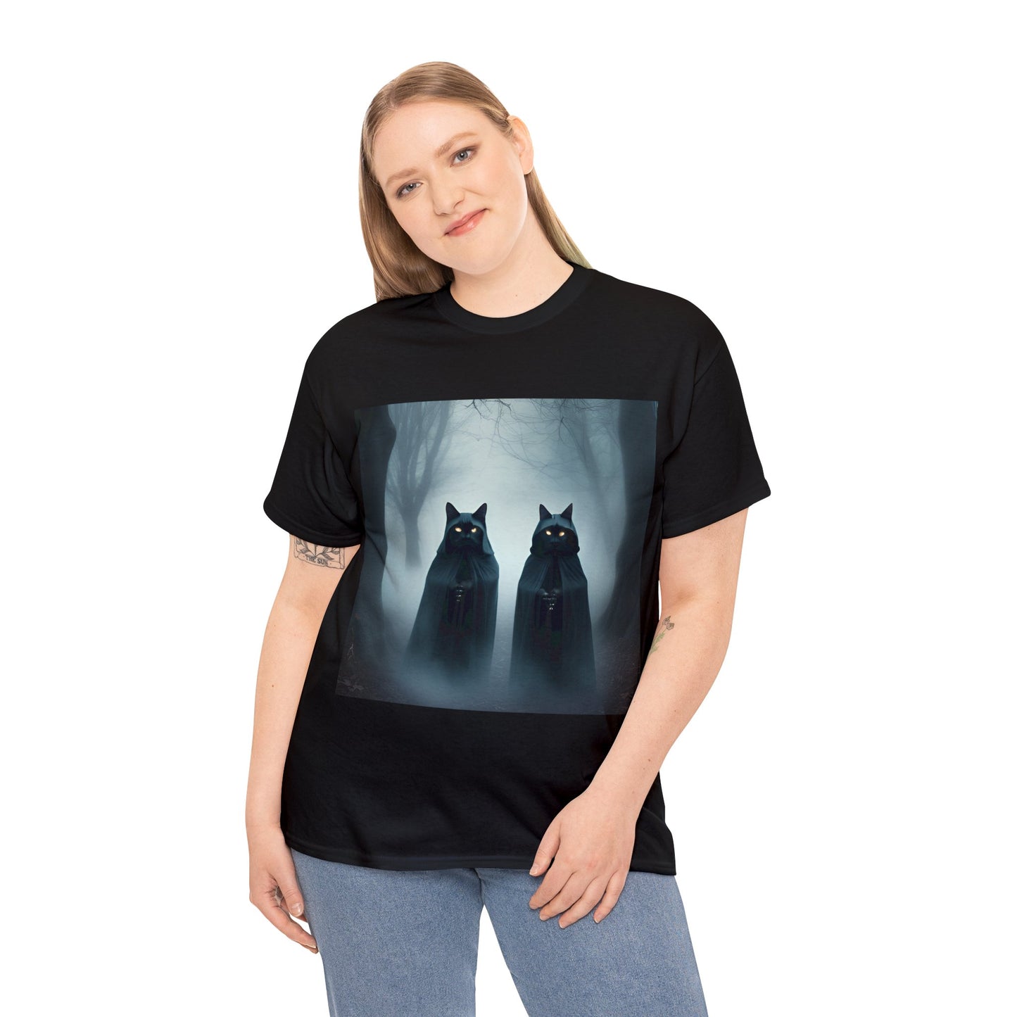 Mystical Meow in the Dark Forest 😺
Gothic Cats T-Shirt