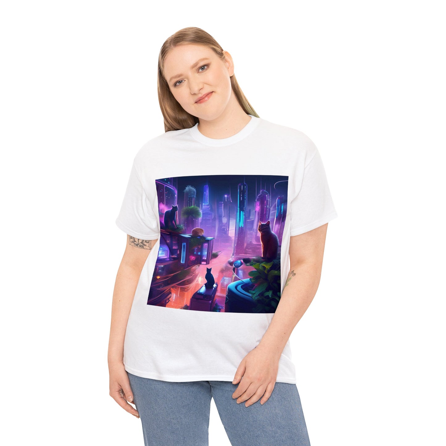 Alien Kitty Odyssey 😺 - T-Shirt