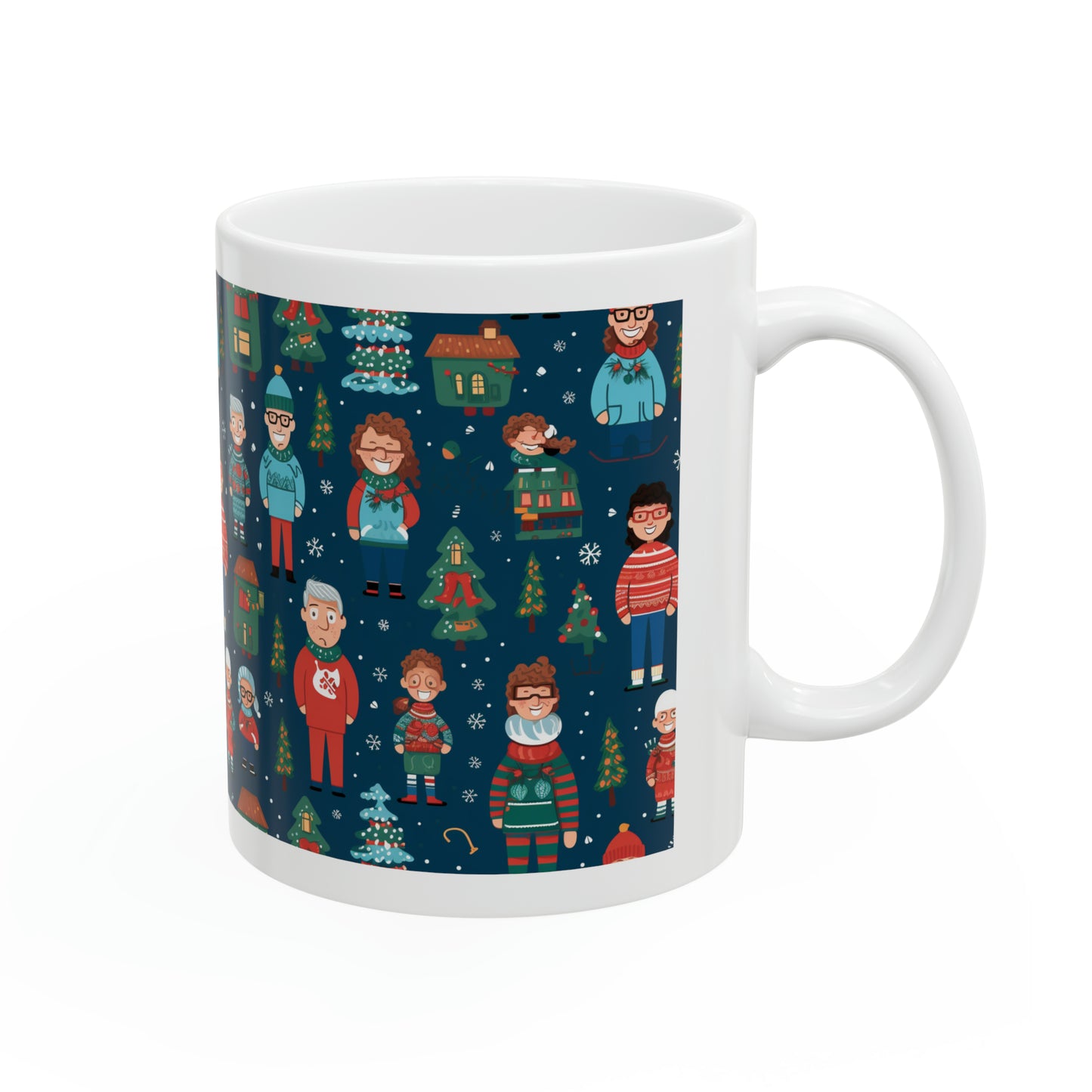 Chrismas Vibes Ceramic Mug