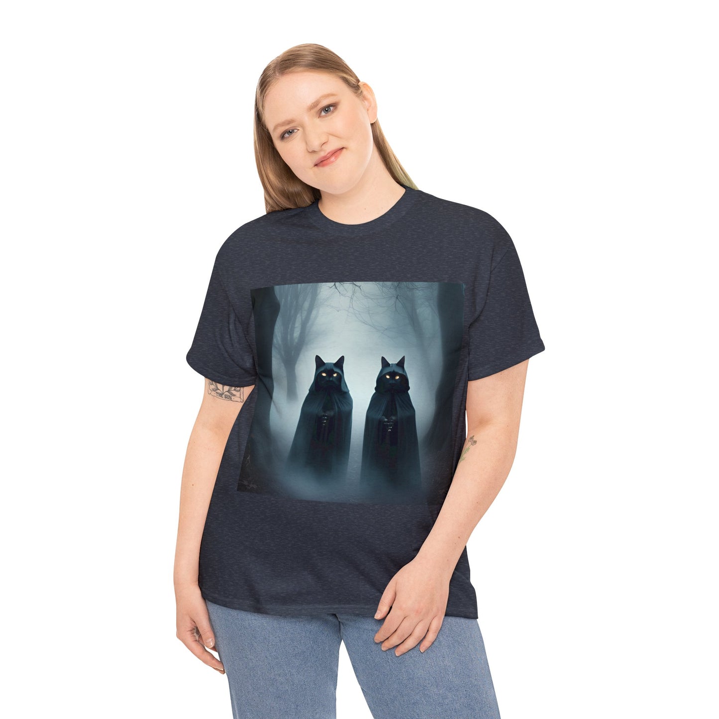 Mystical Meow in the Dark Forest 😺
Gothic Cats T-Shirt