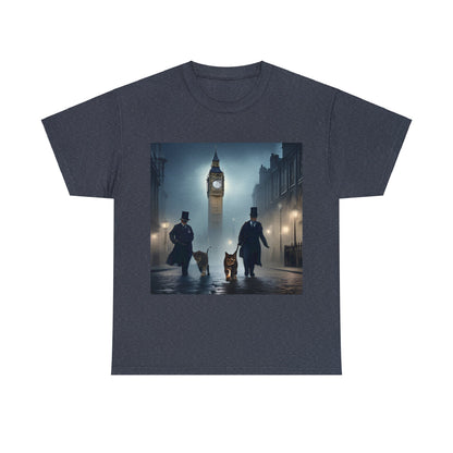 Mysterious Detective Cats 😺 London T-Shirt