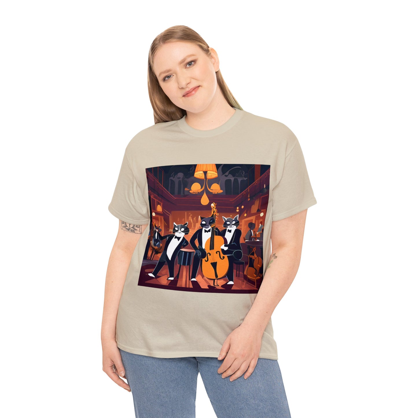 Smoky Jazz Cat Club, New Orleans T-Shirt 😺