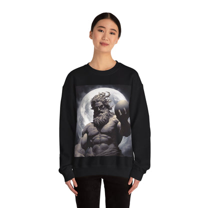 Unisex Heavy Blend Atlas The Greek God Crewneck Sweatshirt