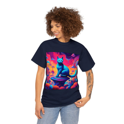 Dreamy Abstract Cat Art 😺 T-Shirt