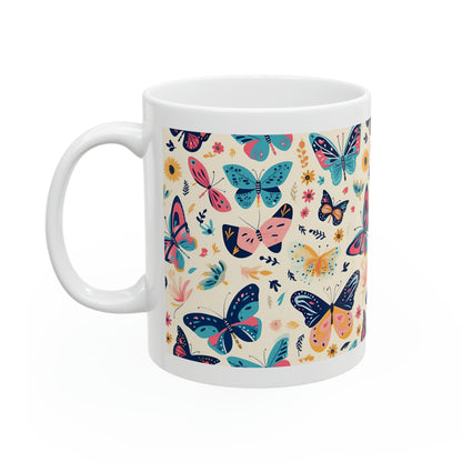 Butterflies Ceramic Mug