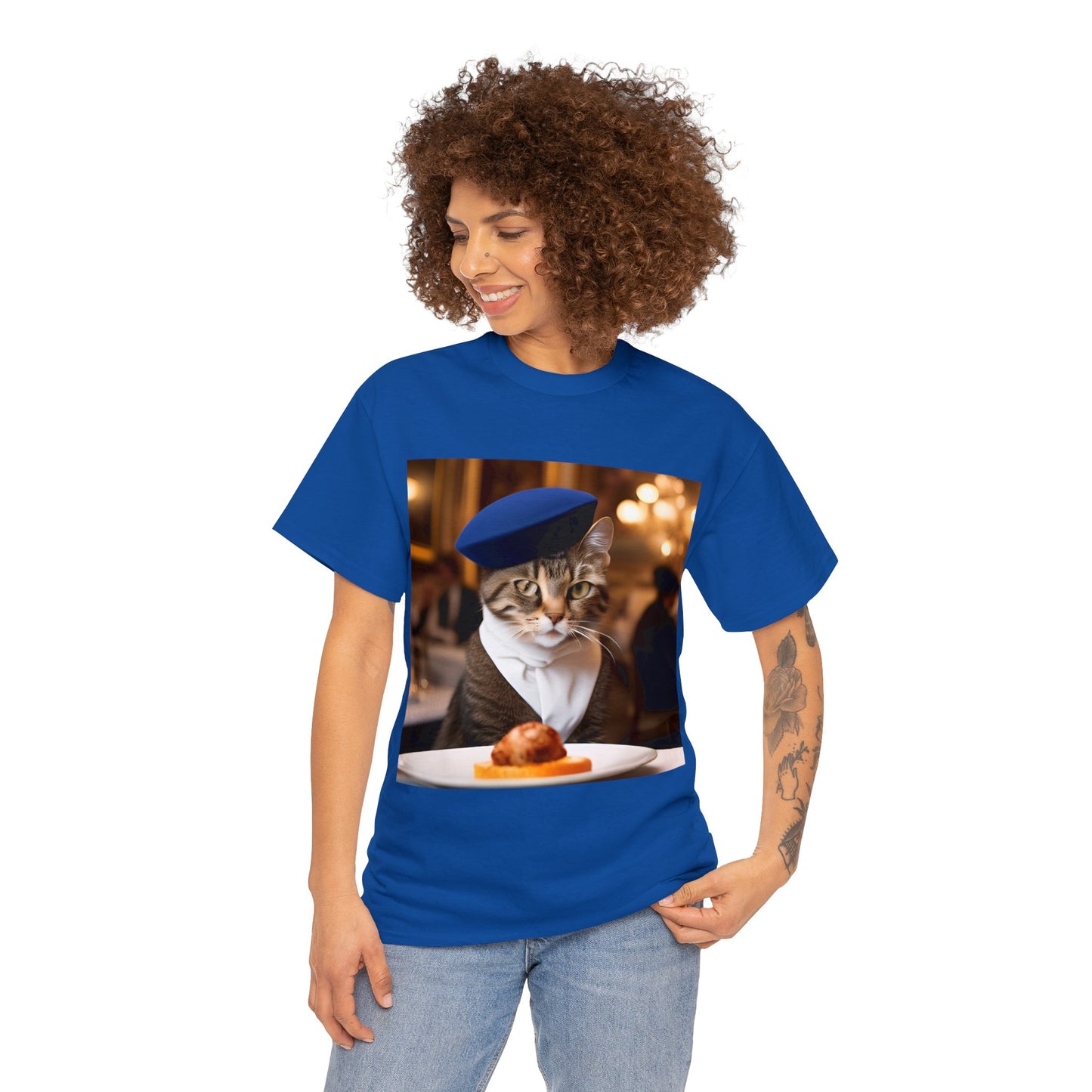 Parisian Chef Cats Extravaganza T-Shirt 🍽️