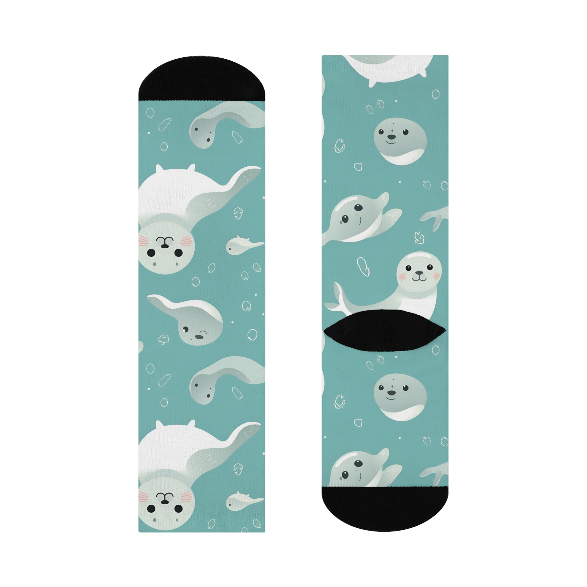 Baby Seal Cushioned Crew Socks