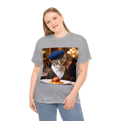 Parisian Chef Cats Extravaganza T-Shirt 🍽️