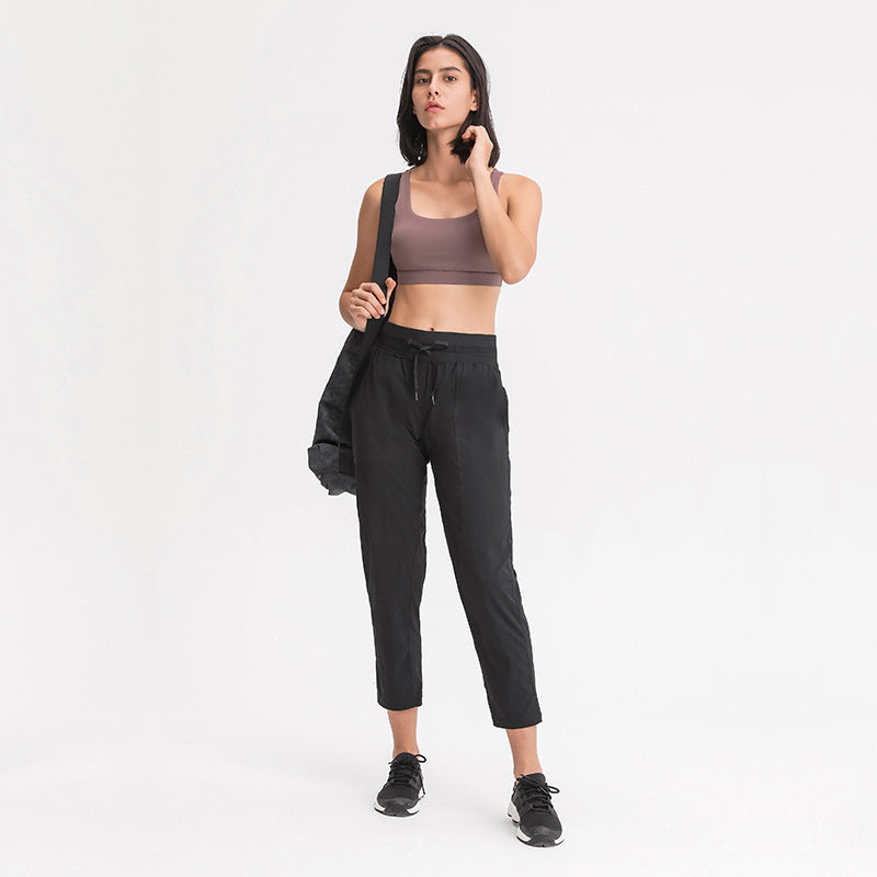 Loose Straight Sports Fitness Pants