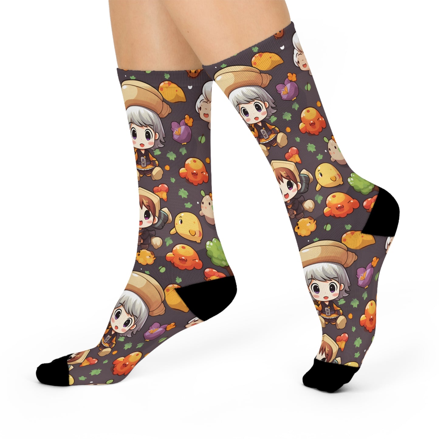 Maplestory Cushioned Crew Socks