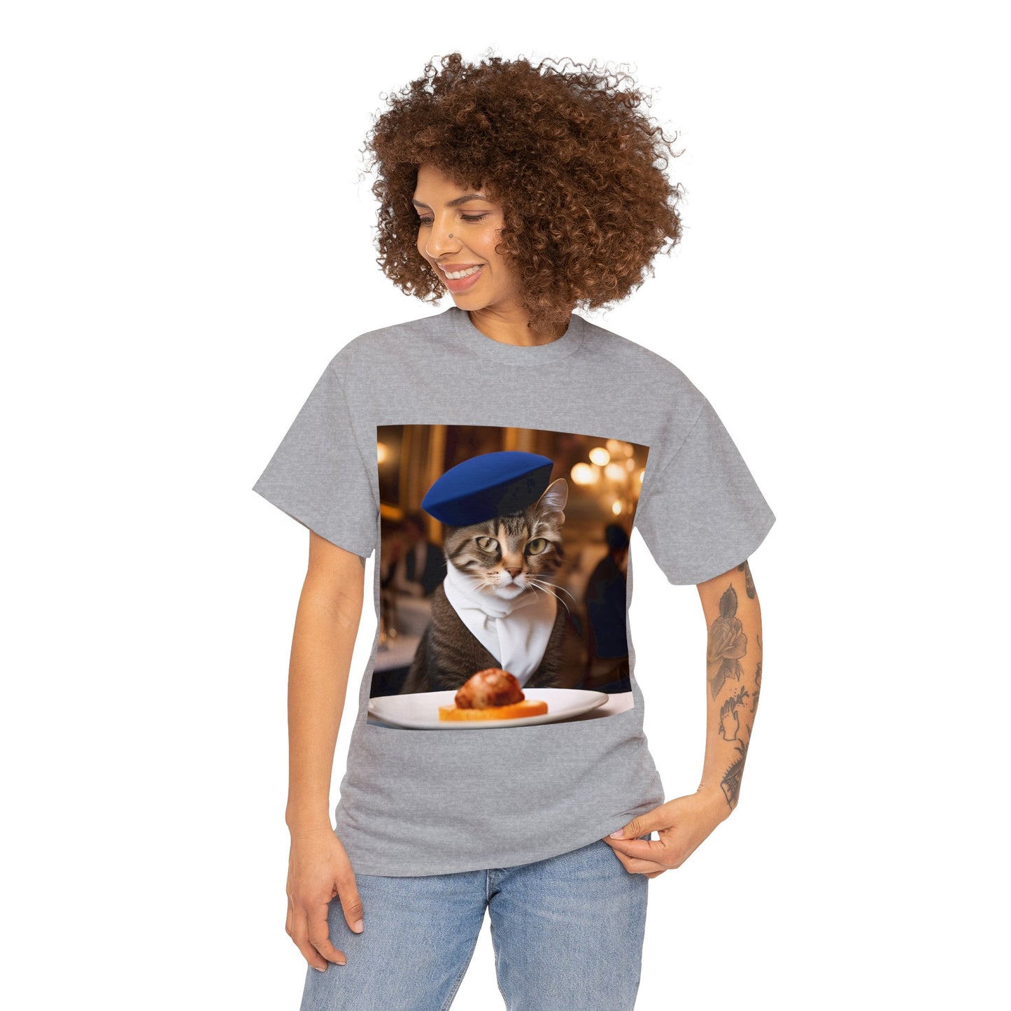 Parisian Chef Cats Extravaganza T-Shirt 🍽️