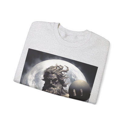 Unisex Heavy Blend Atlas The Greek God Crewneck Sweatshirt