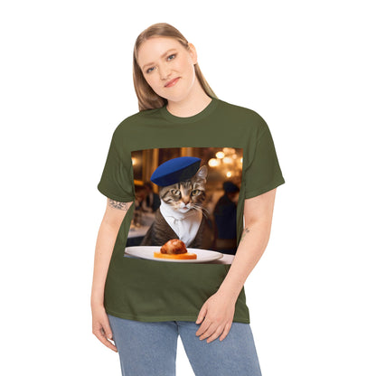 Parisian Chef Cats Extravaganza T-Shirt 🍽️