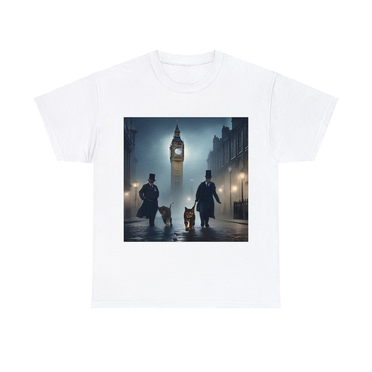 Mysterious Detective Cats 😺 London T-Shirt