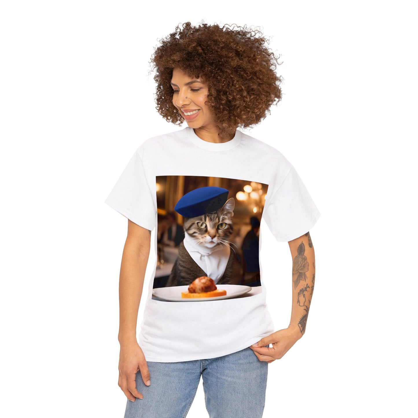 Parisian Chef Cats Extravaganza T-Shirt 🍽️