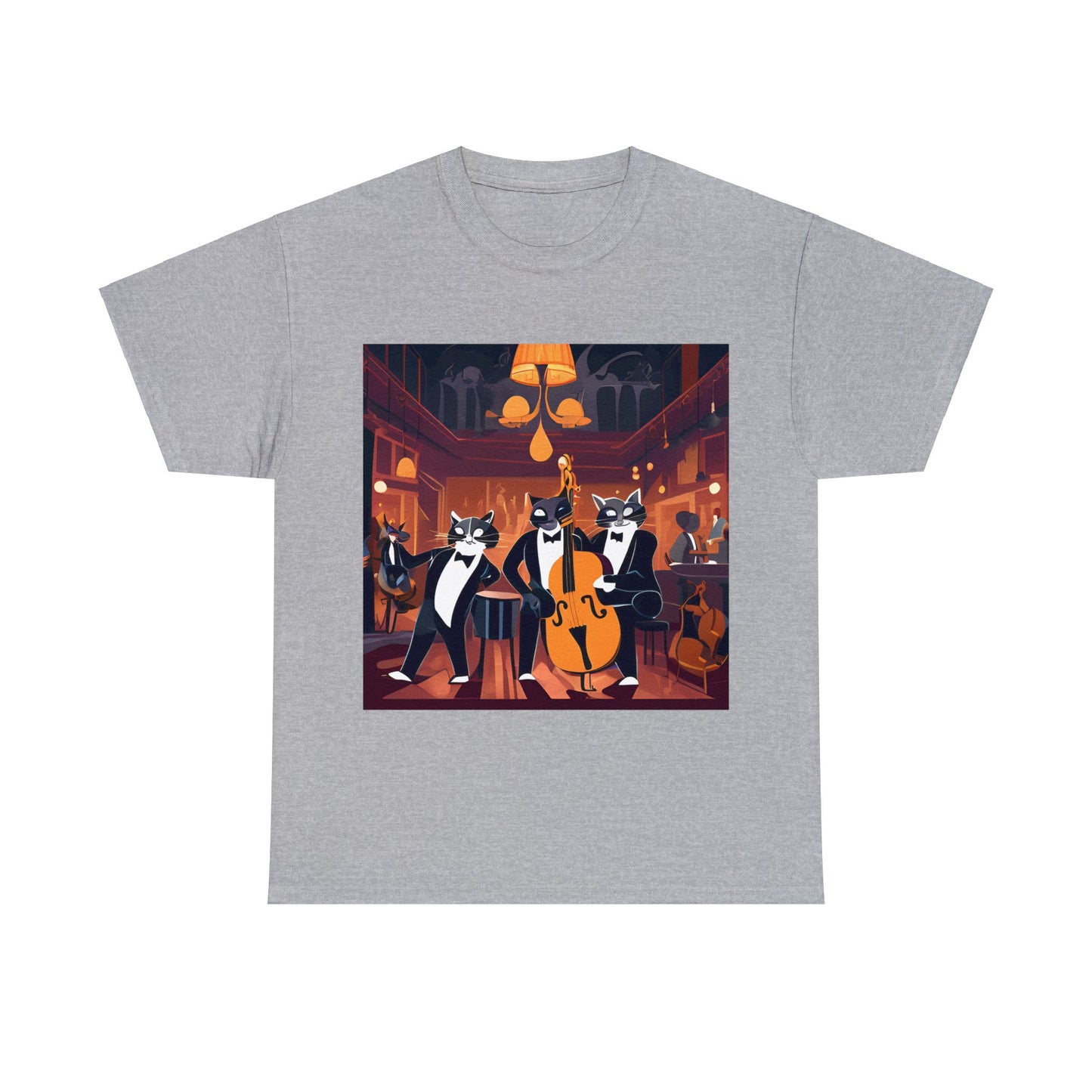 Smoky Jazz Cat Club, New Orleans T-Shirt 😺