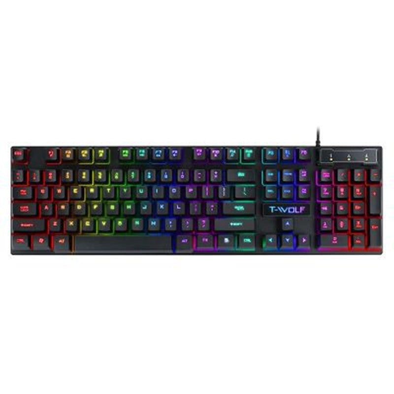 Gaming Luminous Wired Keyboard And Mouse 