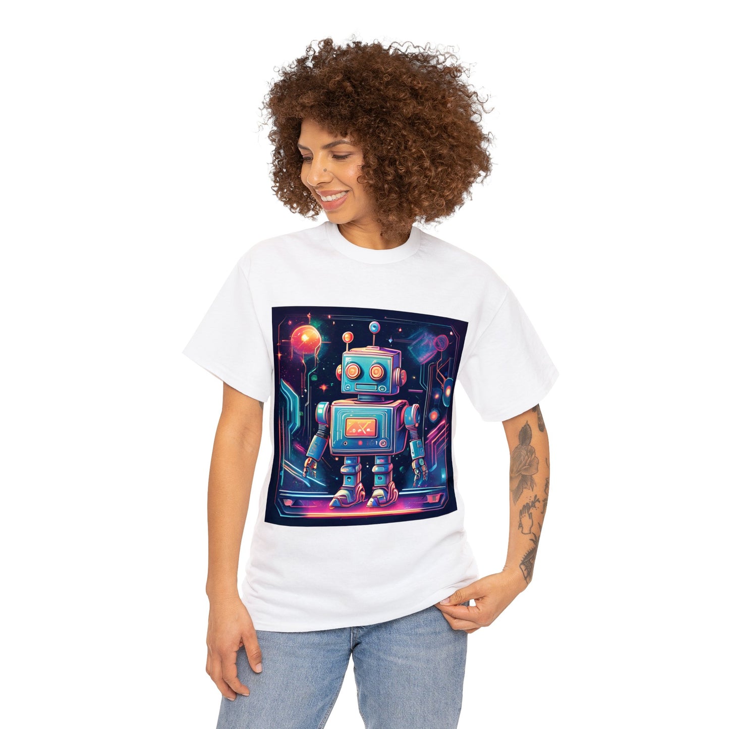 🚀 Retro Sci-Fi T-Shirt: Blast to the Past! 🚀