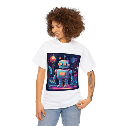 Retro Sci-Fi T-Shirt: Blast to the Past