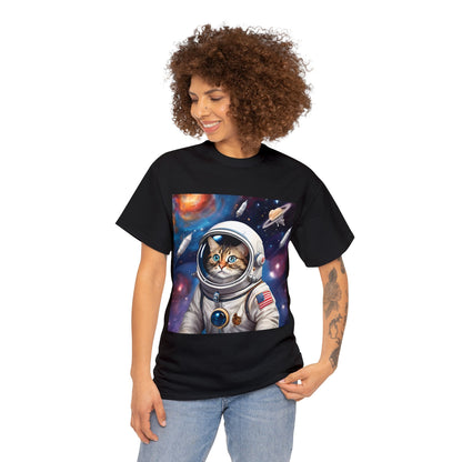 🚀 Cartoon Cats in Space 🌌 T-Shirt