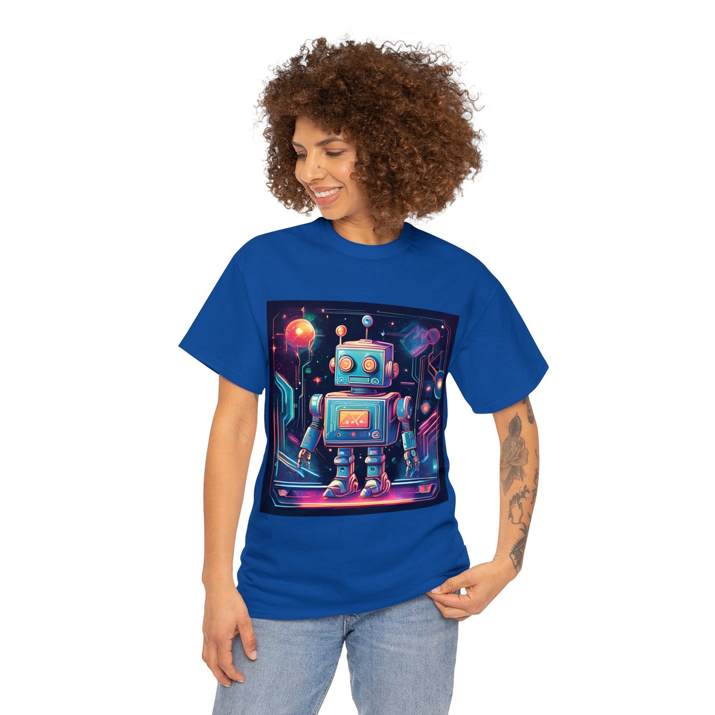 🚀 Retro Sci-Fi T-Shirt: Blast to the Past! 🚀