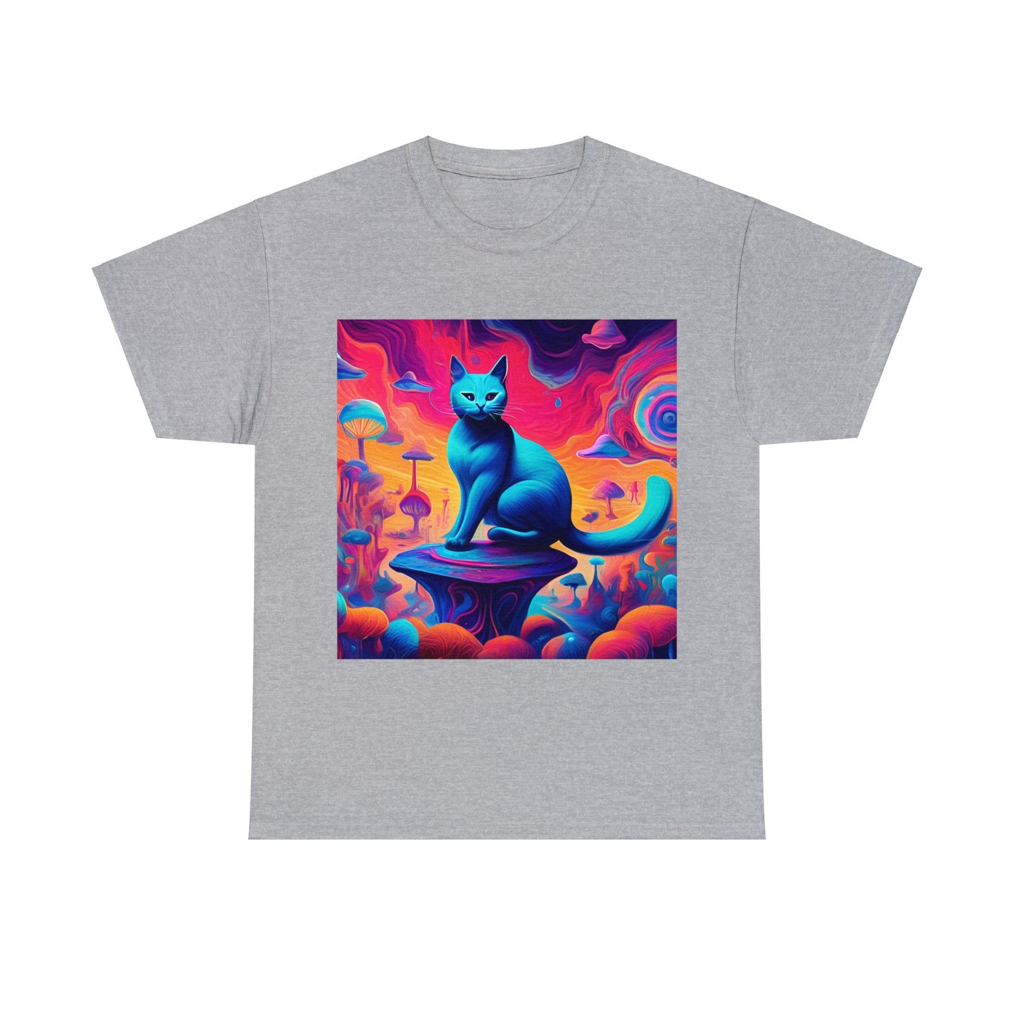 Dreamy Abstract Cat Art 😺 T-Shirt