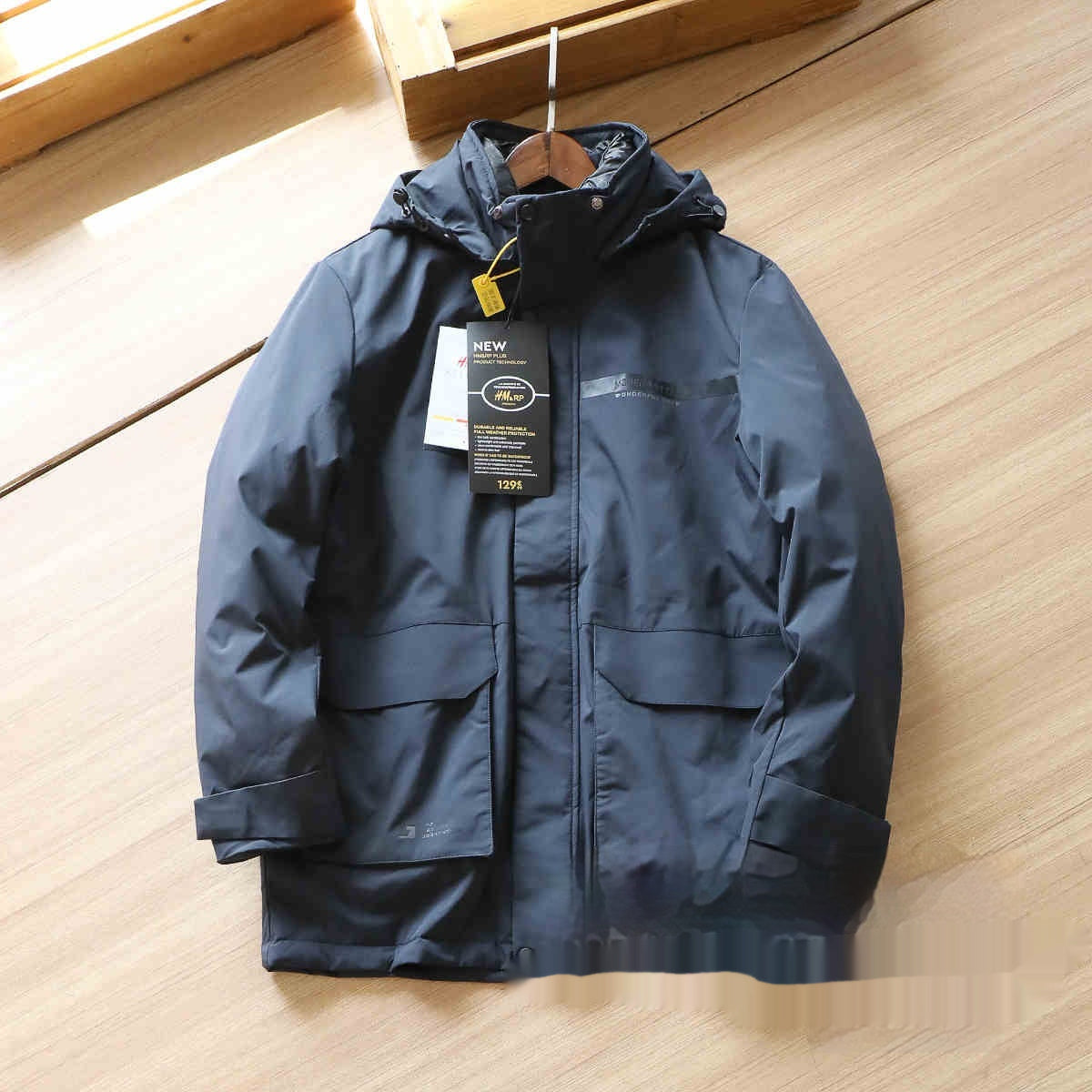 Winter Men's Mid-length Down Jacket