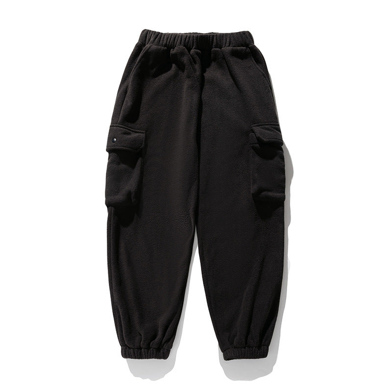 Polar Fleece Loose Sports Sweatpants