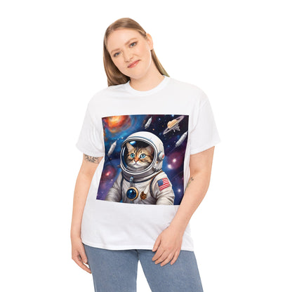 🚀 Cartoon Cats in Space 🌌 T-Shirt