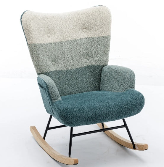 Modern Patchwork Upholstry Chair