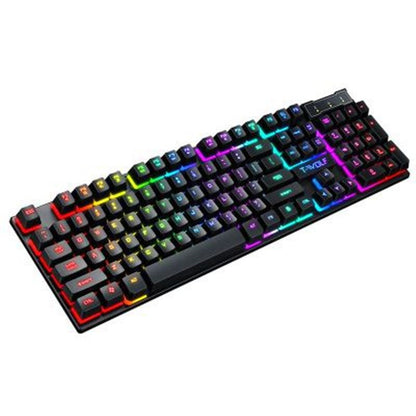 Gaming Luminous Wired Keyboard And Mouse