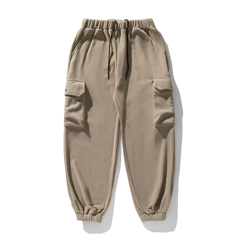 Polar Fleece Loose Sports Sweatpants