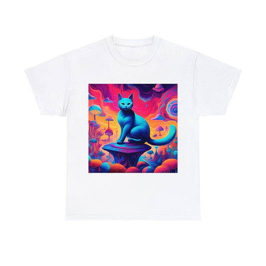 Dreamy Abstract Cat Art 😺 T-Shirt